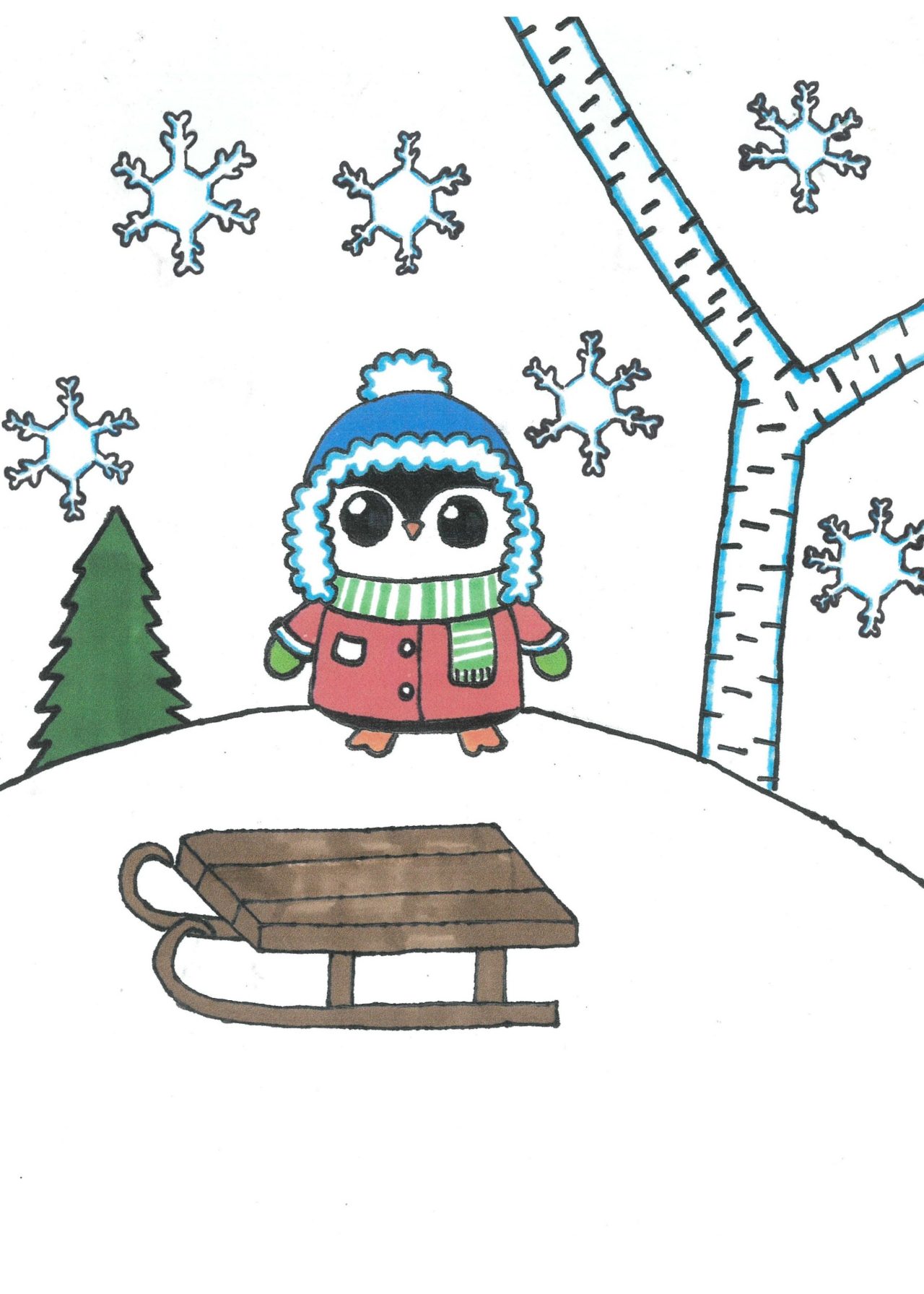 "Reindeer still matter"  by Keely, age 9