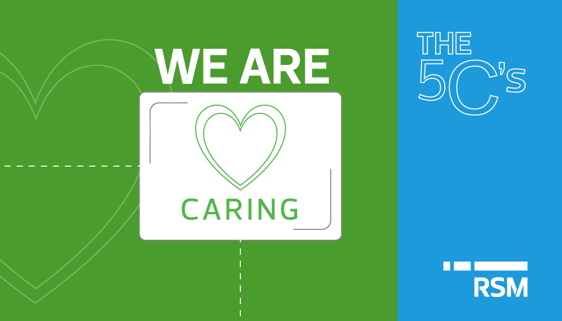 Experiencing the 5 C's: Caring
