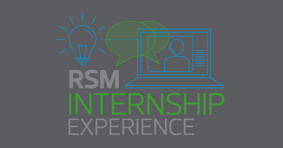 RSM has heart Virtual internship experience