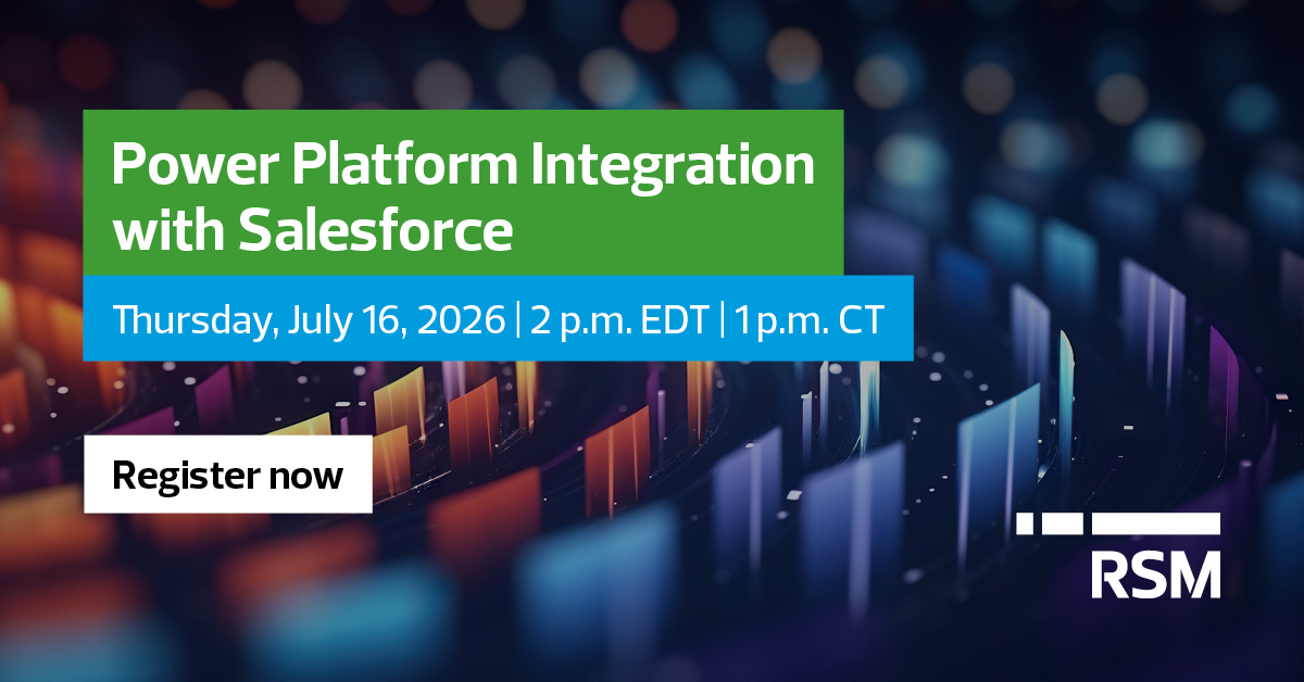 Power Platform Integration with Salesforce