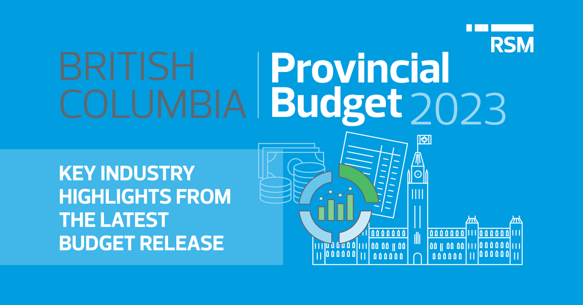 2023 Provincial Budget British Columbia