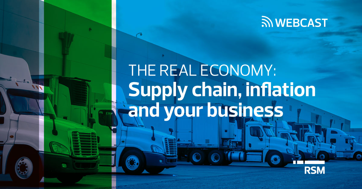 Supply chain disruptions, rising inflation and the middle market