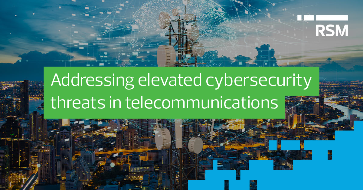 Cybersecurity risks in the telecommunications industry