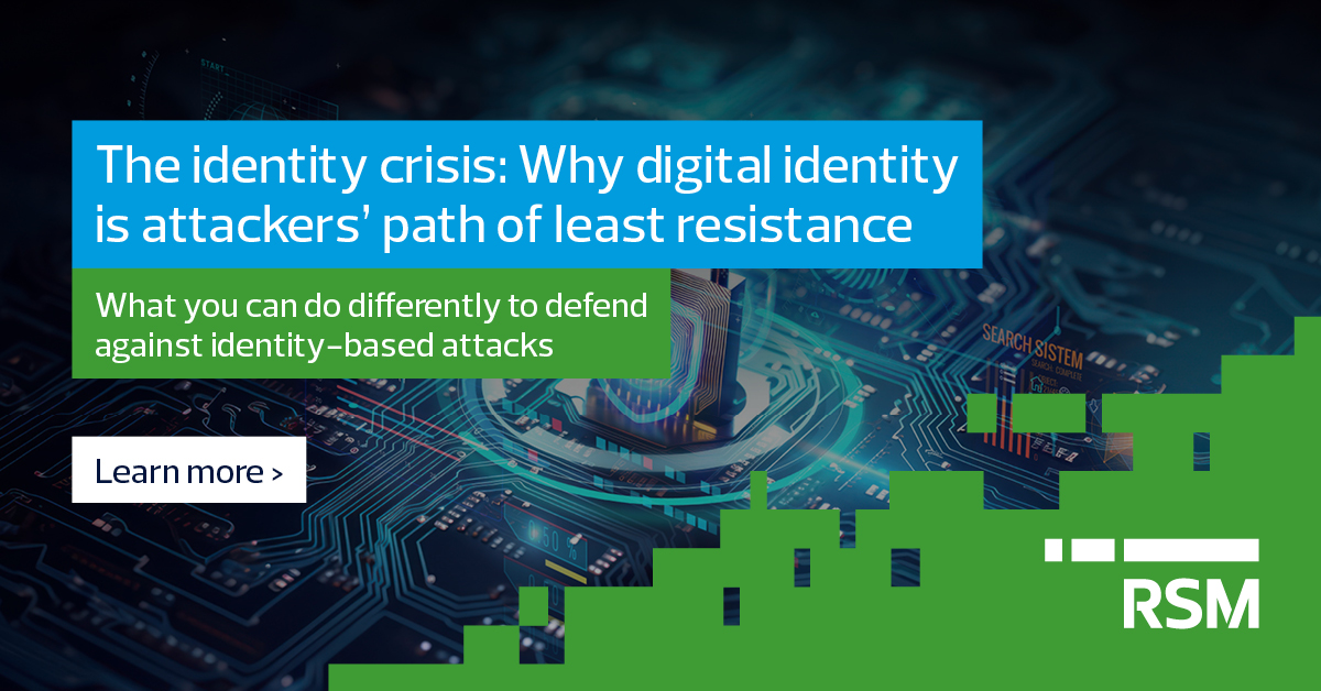 The identity crisis: Why digital identity is attackers’ path of least ...