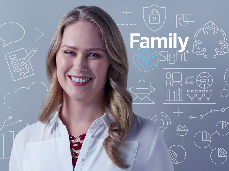 FamilySight is a proprietary, cloud-based technology platform built expressly to centralize and manage data for family offices.