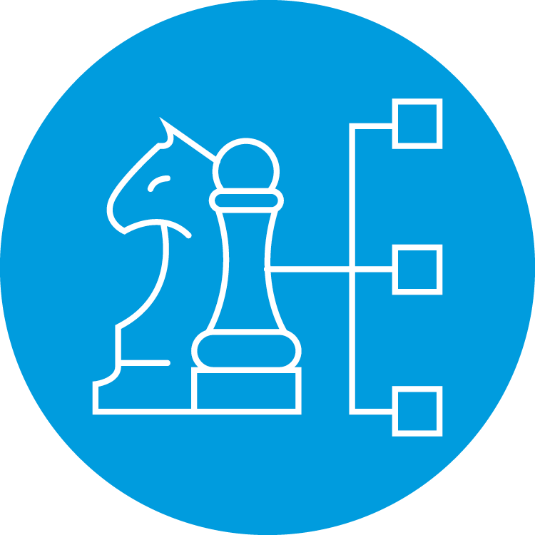 Chess pieces illustration
