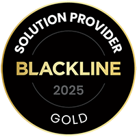 Blackline solution provide badge