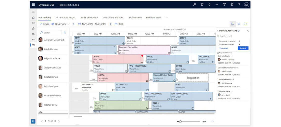 Optimize service operations: Automate scheduling